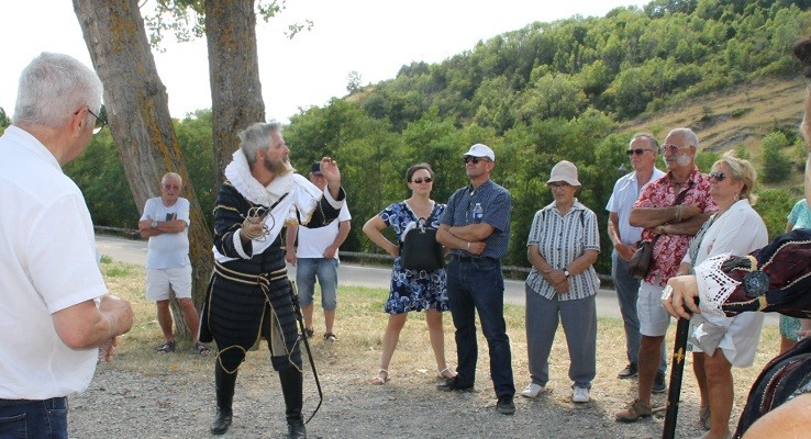 0 14 aout 2023 visite theatralisee de la mure 6 