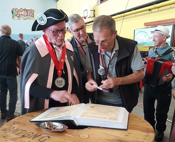 Intronisation 2 president du matheys vins 14 